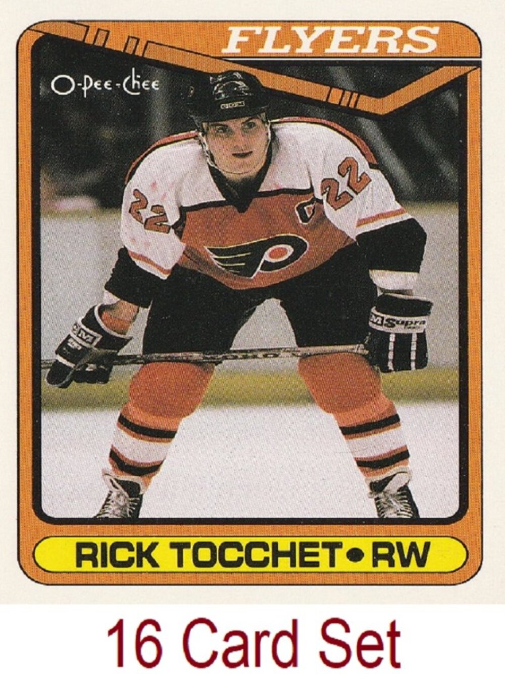Rick Tocchet Hockey Card Collection